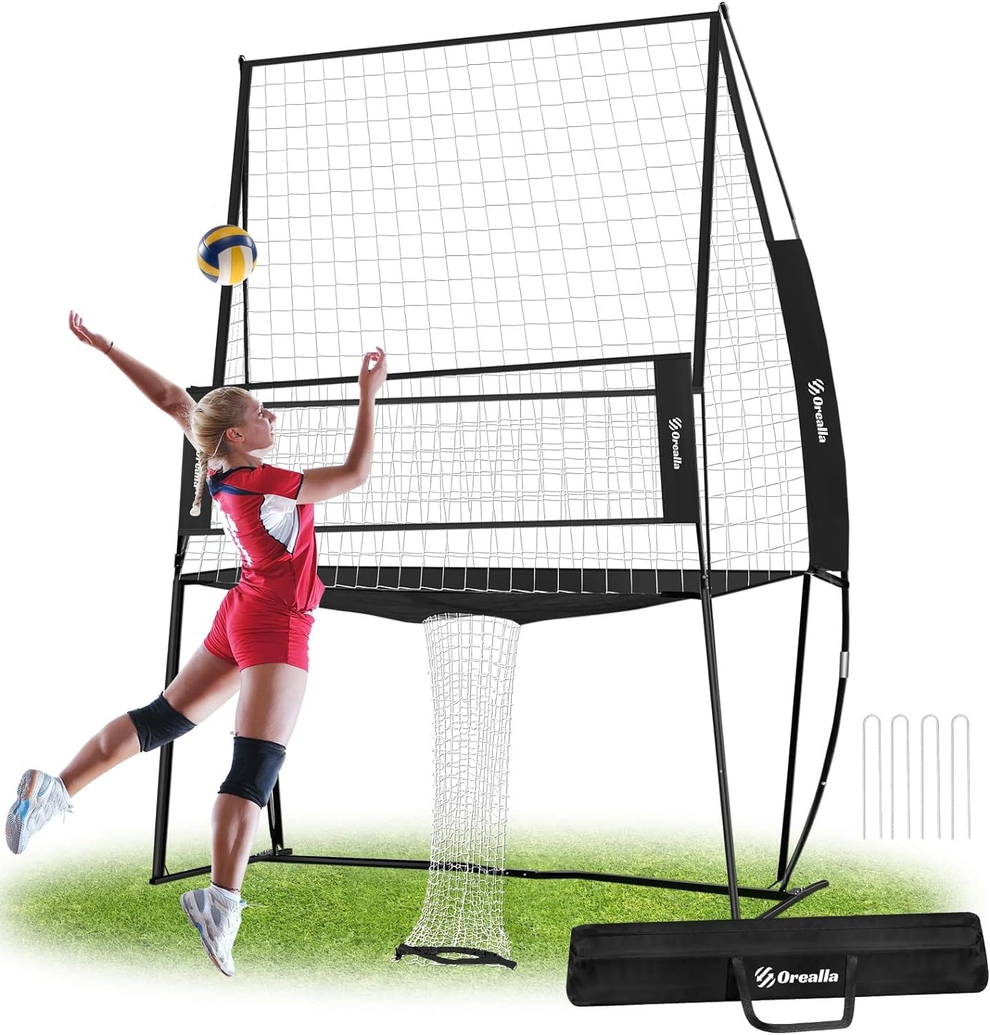 Orealla Volleyball Practice Net - Black - Orealla