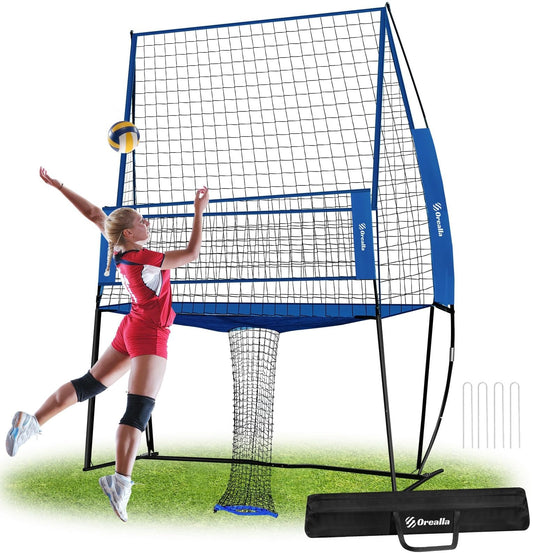Orealla Volleyball Practice Net - Blue - Orealla